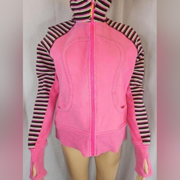 Lululemon | Hoodie | XS | Pink and Yellow | Women - Picture 5 of 9